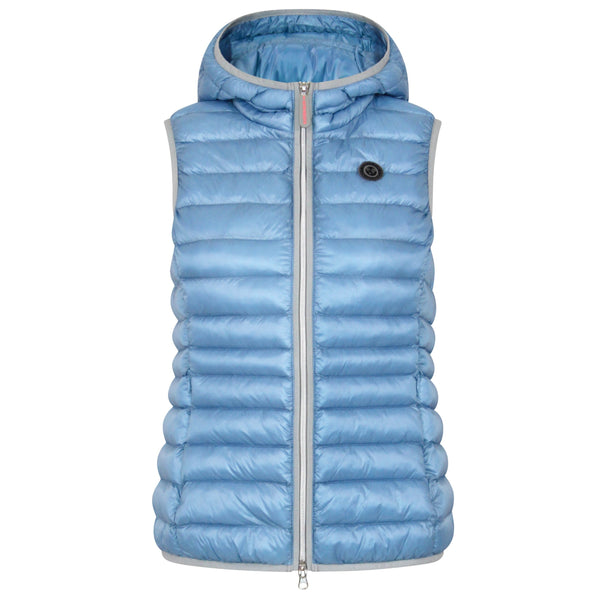Arwen Vegan Down Vest  | Retro Blue