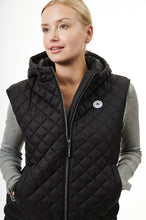 Load image into Gallery viewer, Devon Vegan Down Vest | Black
