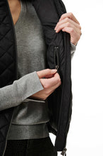 Load image into Gallery viewer, Devon Vegan Down Vest | Black 5
