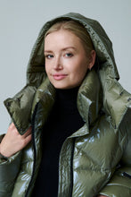 Load image into Gallery viewer, Finnja Down Coat | Olive 2