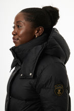 Load image into Gallery viewer, Fria Long Down Coat | Black 4
