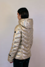 Load image into Gallery viewer, Fairie Vegan Down Jacket| Champagne Metallic