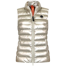 Load image into Gallery viewer, Melian Vegan Down Vest | Champagne Metallic