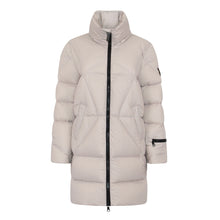 Load image into Gallery viewer, Finnja Down Coat | Linen & Black
