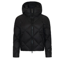 Load image into Gallery viewer, Zoe Down Bomber Jacket | Black