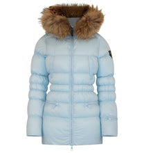 Load image into Gallery viewer, Earth Spirit Long Down Jacket | Light Denim