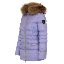 Load image into Gallery viewer, Earth Spirit Long Down Jacket | Lavender/Linen