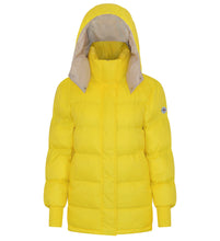 Load image into Gallery viewer, Odelle Vegan Down Jacket | Bumblebee & Linen