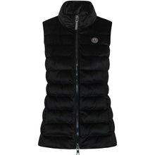Load image into Gallery viewer, Melian Short Vegan Down Vest | Black Velvet