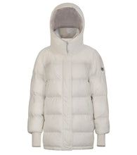 Load image into Gallery viewer, Odelle Vegan Down Jacket | Off White & Linen