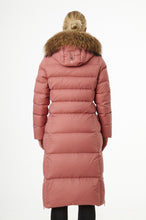 Load image into Gallery viewer, Iclyn Long Down Coat | Dusty Rose/Linen 3