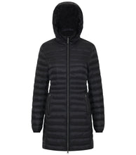 Load image into Gallery viewer, Julie Vegan Down Coat | Black
