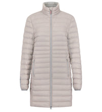 Load image into Gallery viewer, Julie Vegan Down Coat | Linen & Off White
