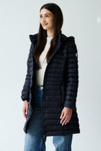 Load image into Gallery viewer, Julie Vegan Down Coat | Black 5