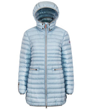 Load image into Gallery viewer, Shannon Vegan Down Coat | Light Denim