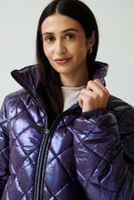 Load image into Gallery viewer, Stella Vegan Down Bomber | Aubergine 5