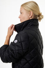 Load image into Gallery viewer, Stella Vegan Down Bomber | Black 4