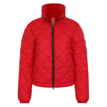 Load image into Gallery viewer, Stella Vegan Down Bomber | Chili Red