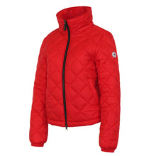Load image into Gallery viewer, Stella Vegan Down Bomber | Chili Red