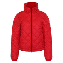 Load image into Gallery viewer, Stella Vegan Down Bomber | Chili Red