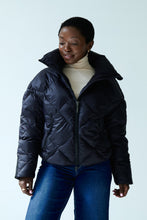 Load image into Gallery viewer, Zoe Down Bomber Jacket | Black 6