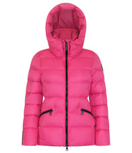 Load image into Gallery viewer, Eira Short Down Jacket | Rose Pink & Black