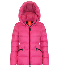 Load image into Gallery viewer, Eira Short Down Jacket | Rose Pink & Black