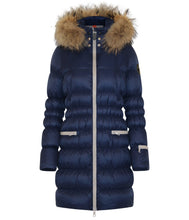 Load image into Gallery viewer, Frost Long Down Jacket | Marine & Linen