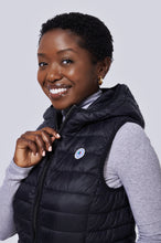 Load image into Gallery viewer, Arwen Vegan Down Vest | Black 4