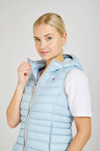 Load image into Gallery viewer, Arwen Vegan Down Vest | Light Denim 2
