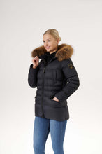 Load image into Gallery viewer, Earth Spirit Long Down Jacket | Black 3