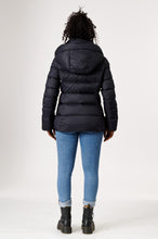 Load image into Gallery viewer, Eira Short Down Jacket | Matte Black & Black 3