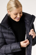 Load image into Gallery viewer, Elsa Down Coat | Black 2