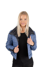 Load image into Gallery viewer, Hazel 7 in 1 Coat and Jacket | Country Blue & Grey 8