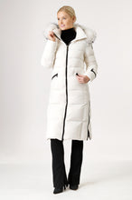 Load image into Gallery viewer, Iclyn Long Down Coat | White