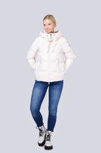 Load image into Gallery viewer, Ivy Short Vegan Down Jacket | Off White 3