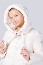 Load image into Gallery viewer, Ivy Short Vegan Down Jacket | Off White 6