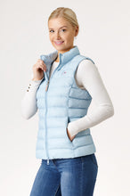 Load image into Gallery viewer, Melian Short Vegan Down Vest | Light Denim