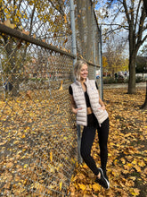 Load image into Gallery viewer, Melian Short Vegan Down Vest | Linen 5