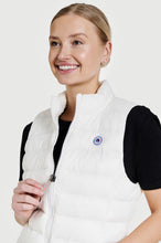 Load image into Gallery viewer, Melian Short Vegan Down Vest | White 3
