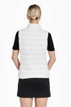 Load image into Gallery viewer, Melian Short Vegan Down Vest | White 4