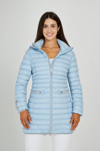 Load image into Gallery viewer, Shannon Vegan Down Jacket | Light Denim