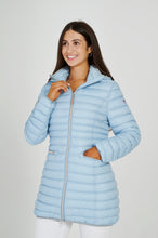 Load image into Gallery viewer, Shannon Vegan Down Jacket | Light Denim 2