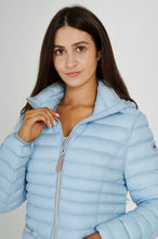 Load image into Gallery viewer, Shannon Vegan Down Jacket | Light Denim 3