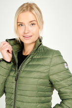 Load image into Gallery viewer, Shannon Vegan Down Jacket | Military 2