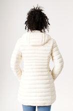 Load image into Gallery viewer, Shannon Vegan Down Jacket | Off White 4
