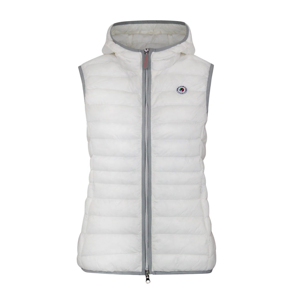 Arwen Vegan Down Vest | White