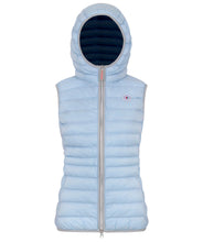 Load image into Gallery viewer, Arwen Vegan Down Vest  | Light Denim
