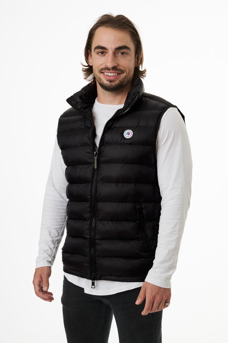 Axel Vegan Down Vest | Black 2