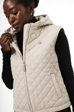 Load image into Gallery viewer, Devon Vegan Down Vest | Linen 4
